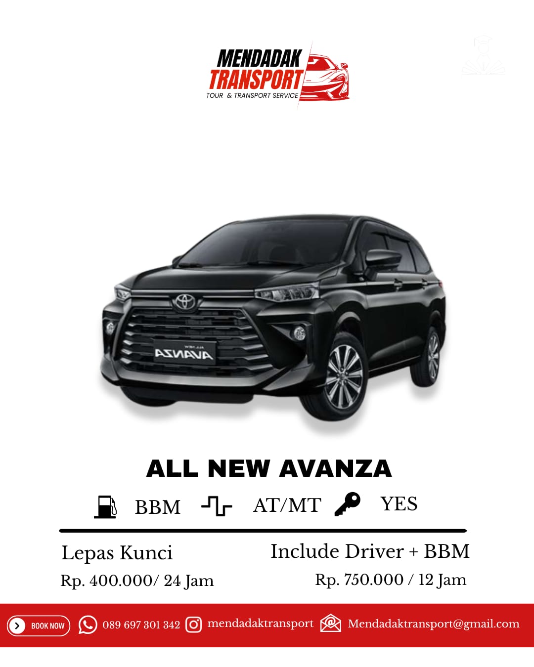 All New Avanza Mendadak Transport