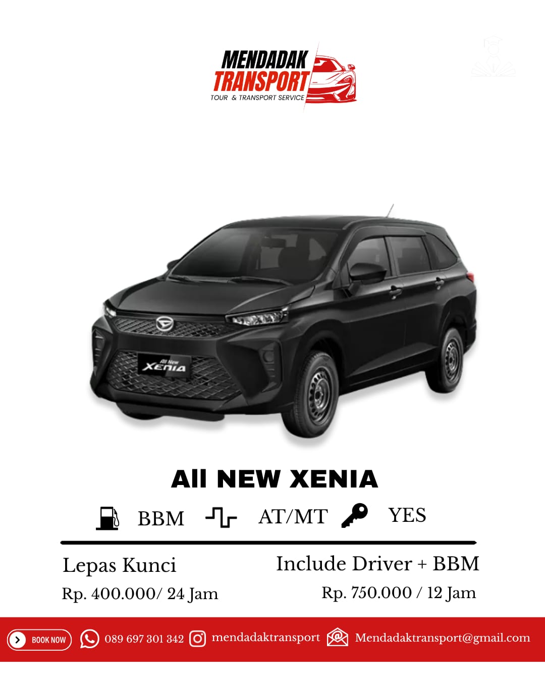 All New Xenia Mendadak Transport