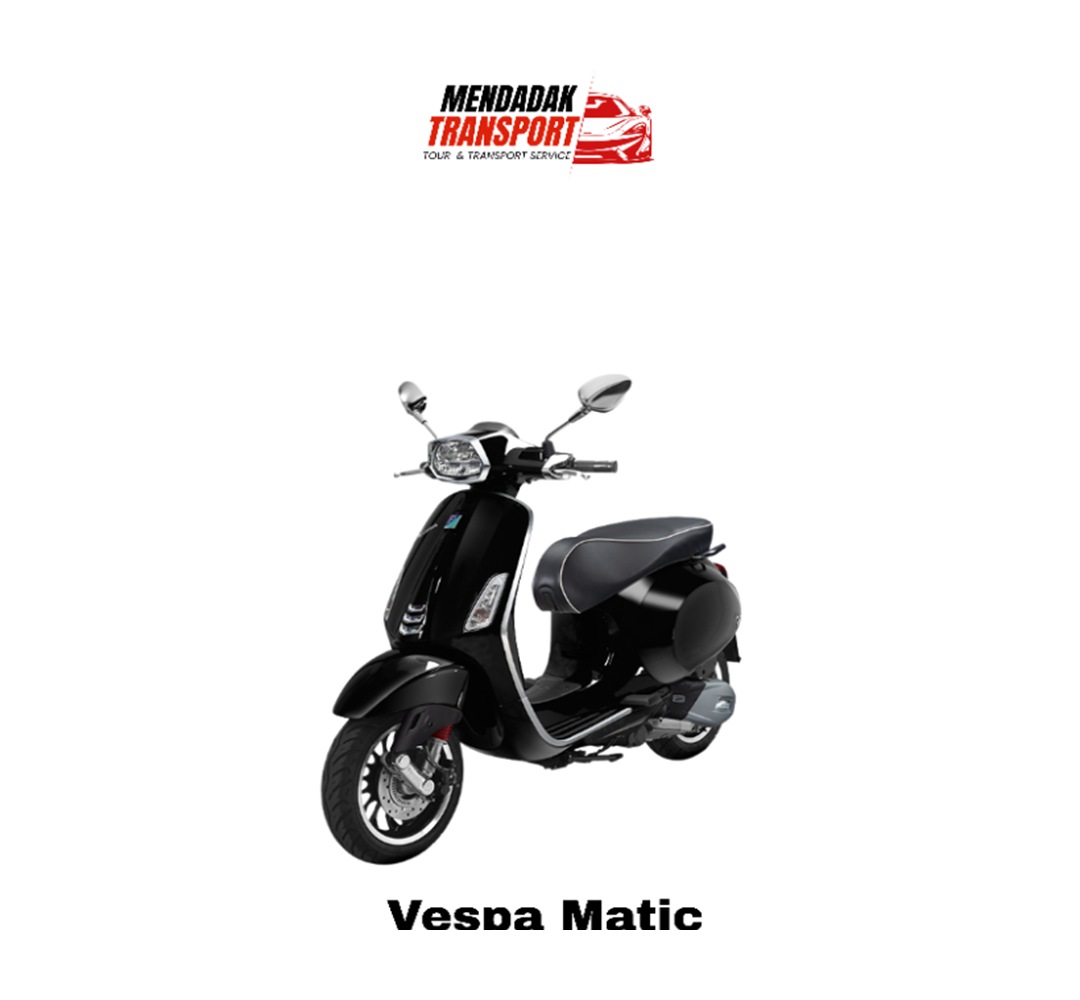 Vespa Matic Mendadak Transport